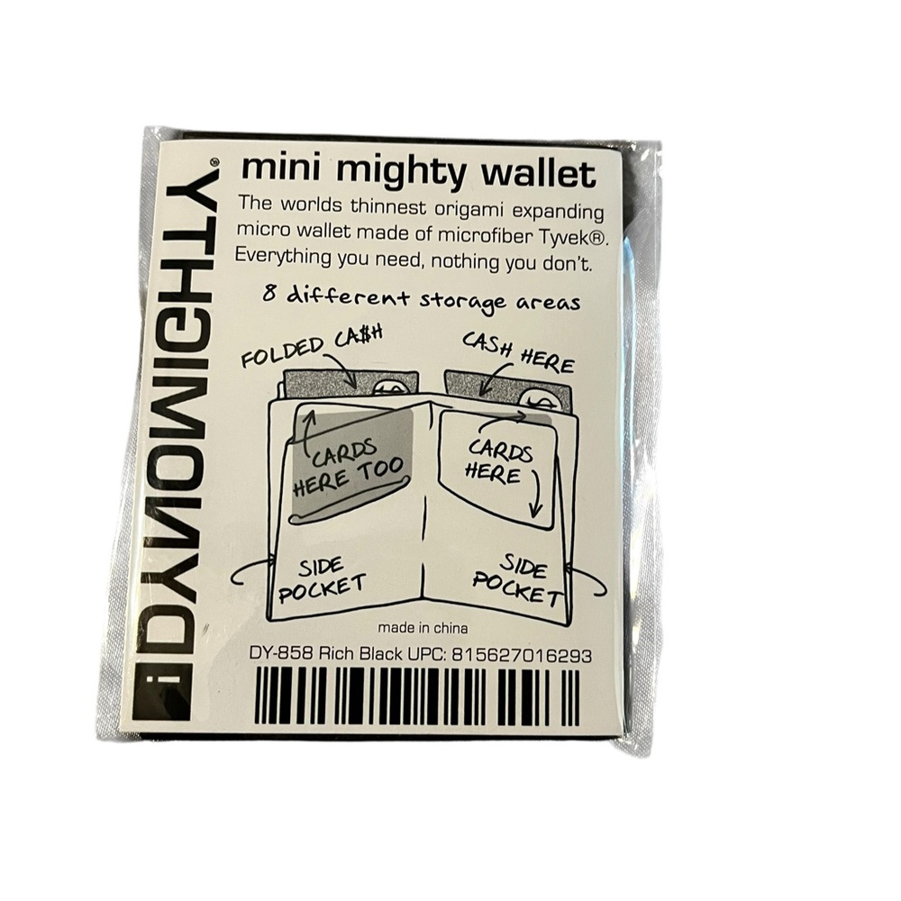 ❤️Black Mini Mighty Wallet